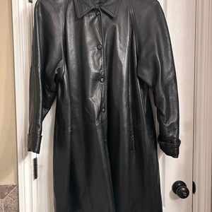 Vintage Maxima Black Leather Jacket